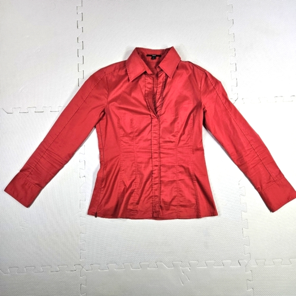 HUGO BOSS Red Blouse size
